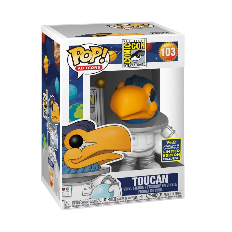 Toucan #103 Funko Pop from Ad Icons