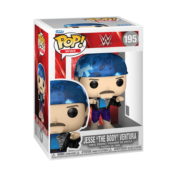 Jesse "The Body" Ventura #195 Funko Pop from WWE