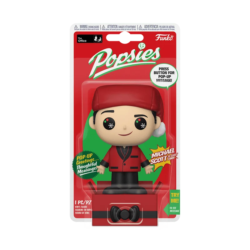 Michael Scott As Classy Santa Funko Pop from The Office