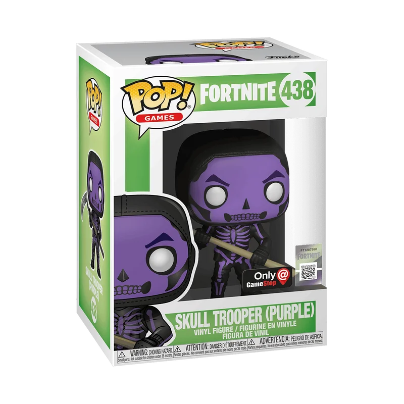 Skull Trooper (Purple) #438 Funko Pop from Fortnite