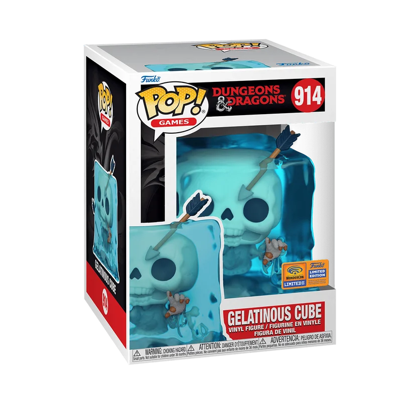 Gelatinous Cube #914 Funko Pop from Dungeons & Dragons