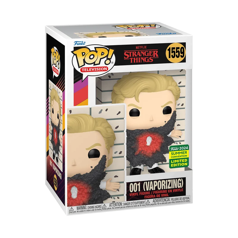 001 (Vaporizing) #1559 Funko Pop from Stranger Things