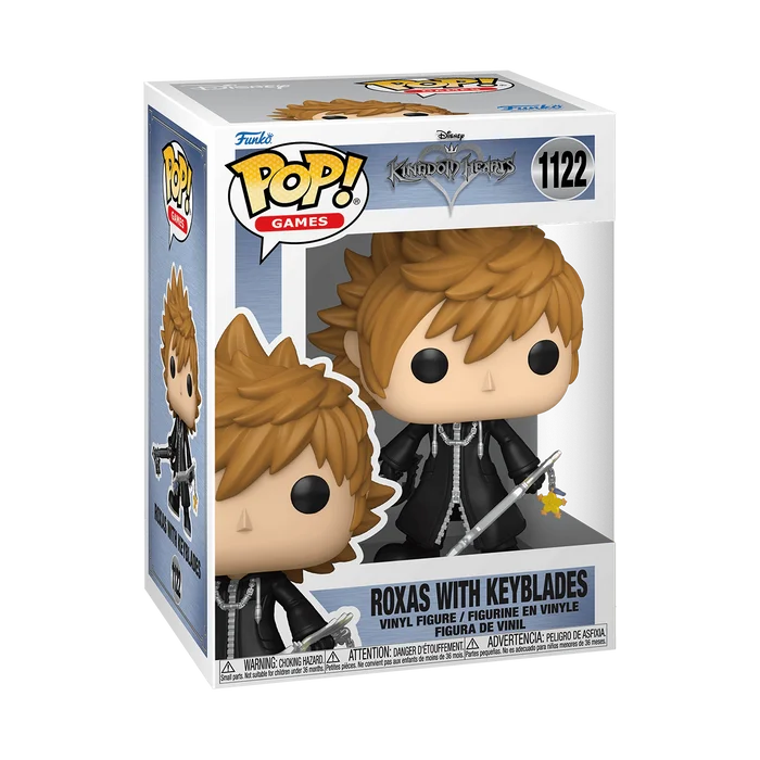 Roxas with Keyblades #1122 Funko Pop from Kingdom Hearts