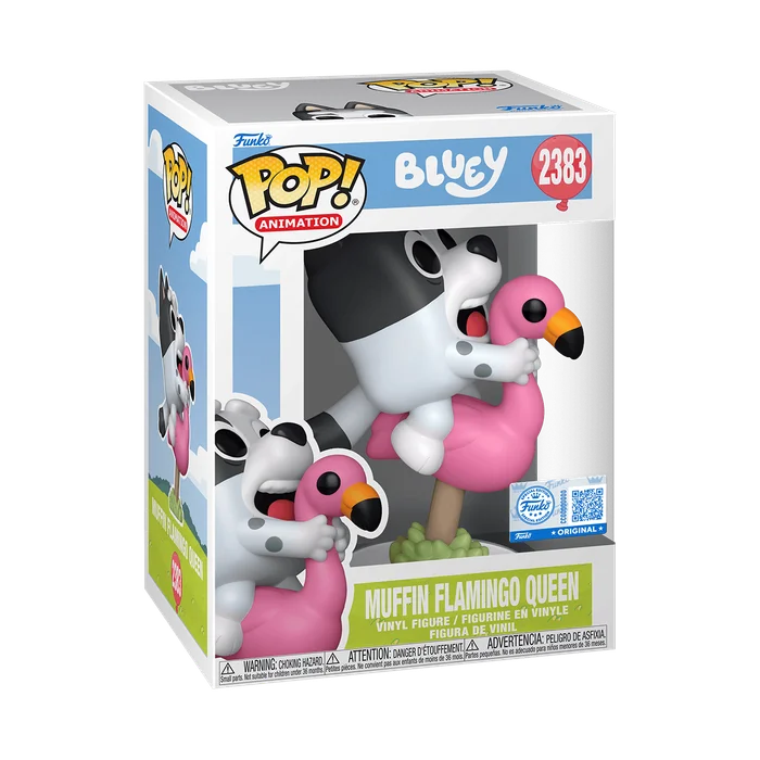 Muffin Flamingo Queen #2383 Funko Pop from Bluey