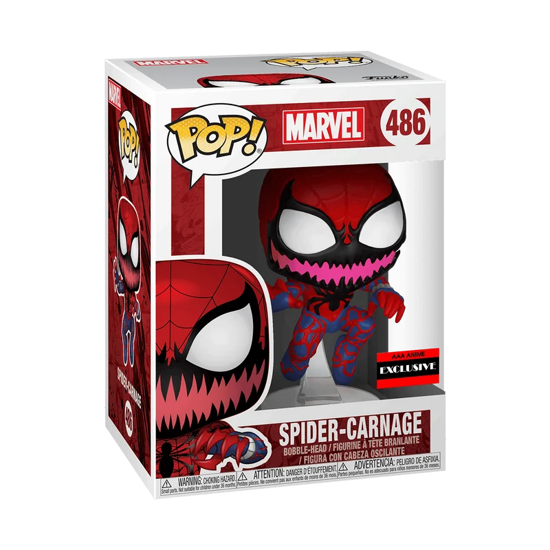 Spider-Carnage #486 Funko Pop from Marvel