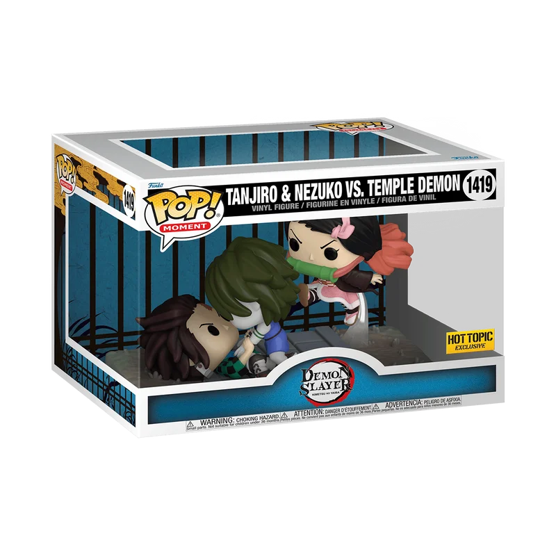 Tanjiro & Nezuko vs. Temple Demon #1419 Funko Pop from Demon Slayer