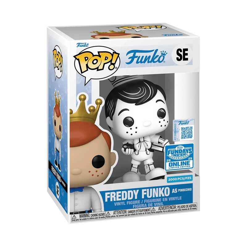 Freddy Funko as Pinocchio #SE Funko Pop from Funko
