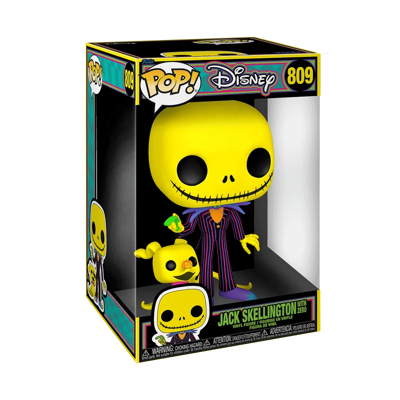 Jack Skellington with Zero #809 Funko Pop from Disney