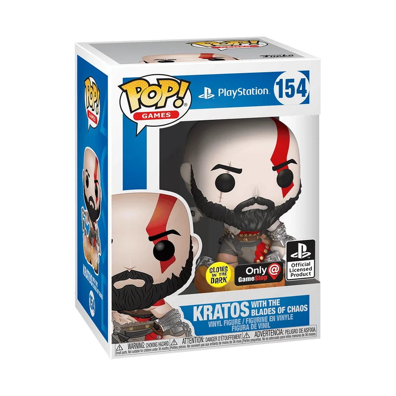 Kratos with the Blades of Chaos #154 Funko Pop from God of War