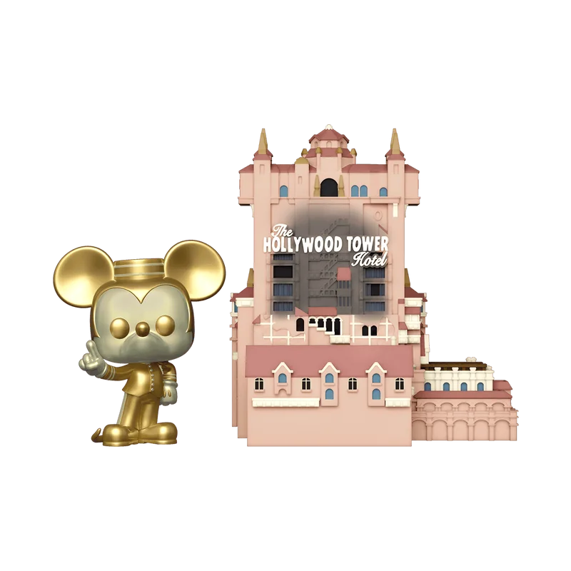 Hollywood Tower Hotel and Mickey Mouse #31 Funko Pop from Disney