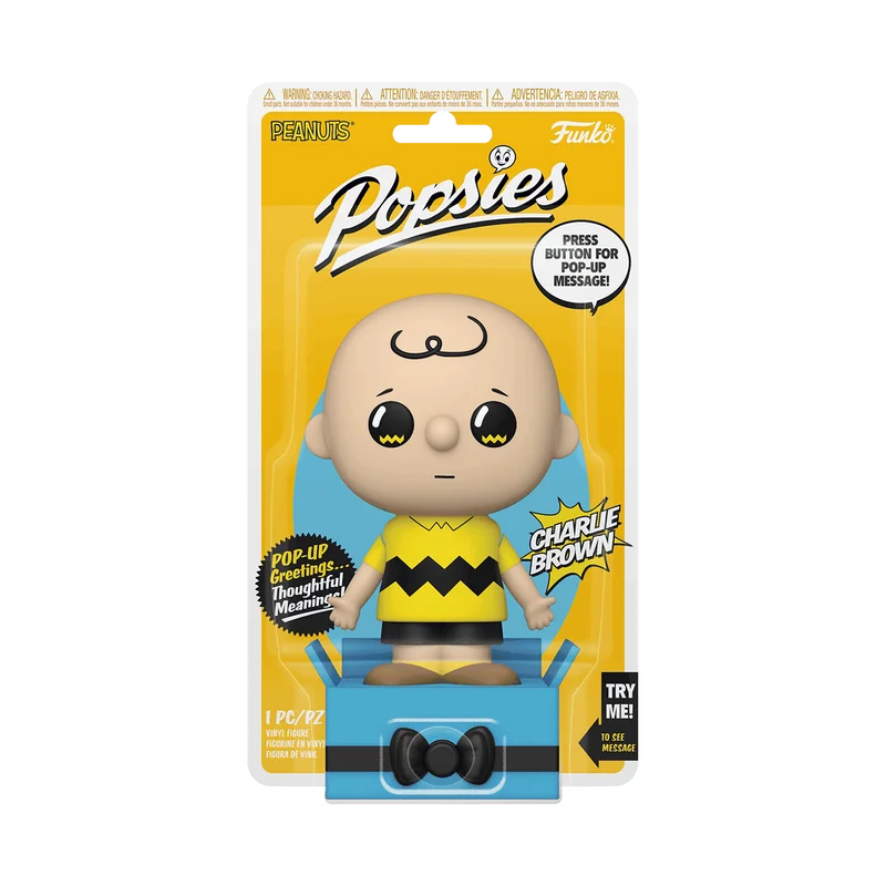 Charlie Brown Funko Pop from Peanuts