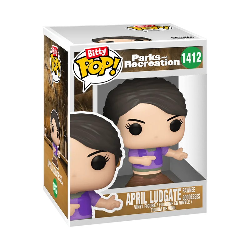April Ludgate Pawnee Goddesses #1412 Funko Pop from Parks and Recreation