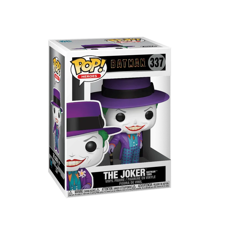 The Joker Batman 1989 #337 Funko Pop from Batman