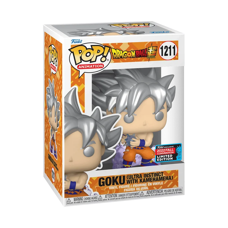 Goku (Ultra Instinct With Kamehameha) #1211 Funko Pop from Dragon Ball Z