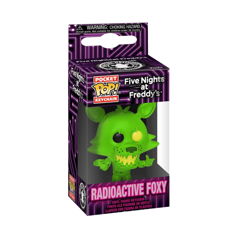 Radioactive Foxy Funko Pop from Five Nights at Freddy's