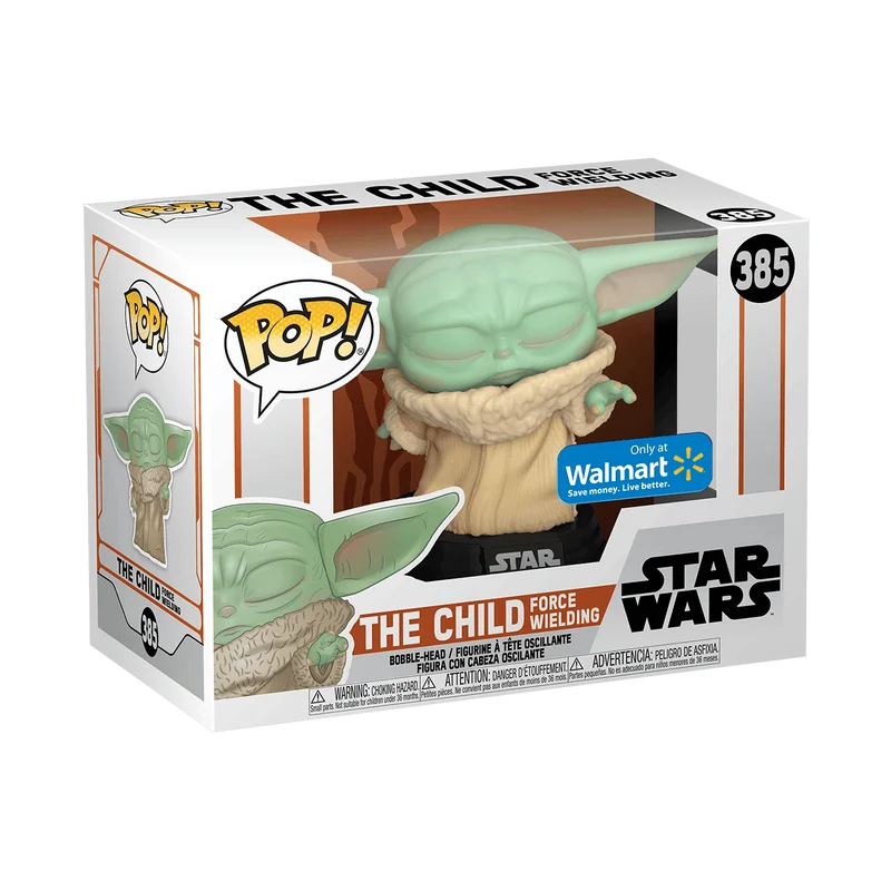 The Child Force Wielding #385 Funko Pop from Star Wars