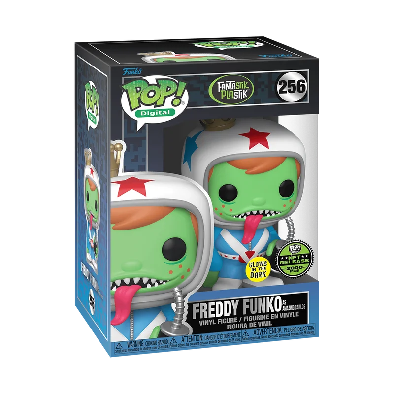 Freddy Funko as Amazing Carlos #256 Funko Pop from Fantastik Plastik