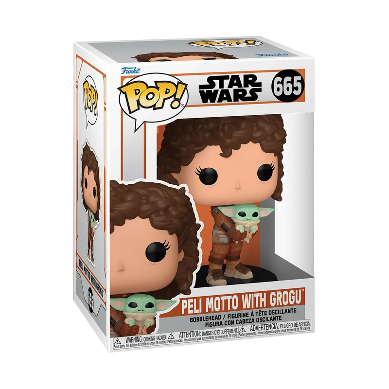 Peli Motto with Grogu #665 Funko Pop from Star Wars