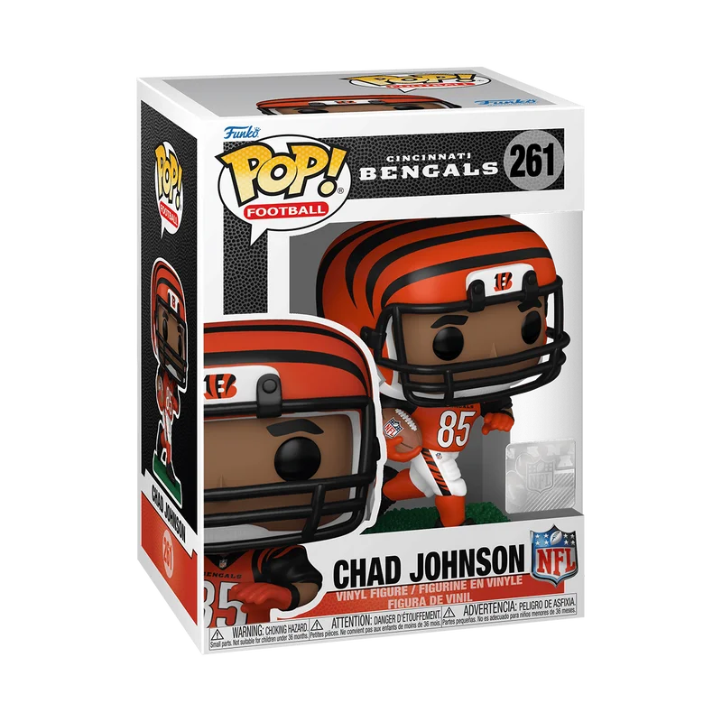 Chad Johnson #261 Funko Pop from Cincinnati Bengals