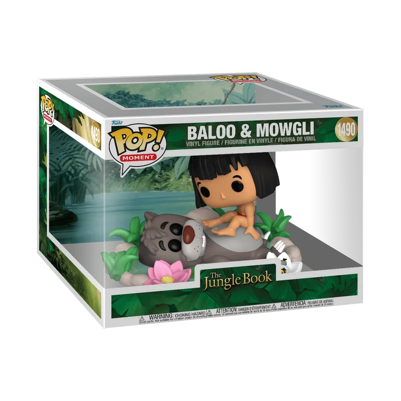 Baloo & Mowgli #1490 Funko Pop from The Jungle Book