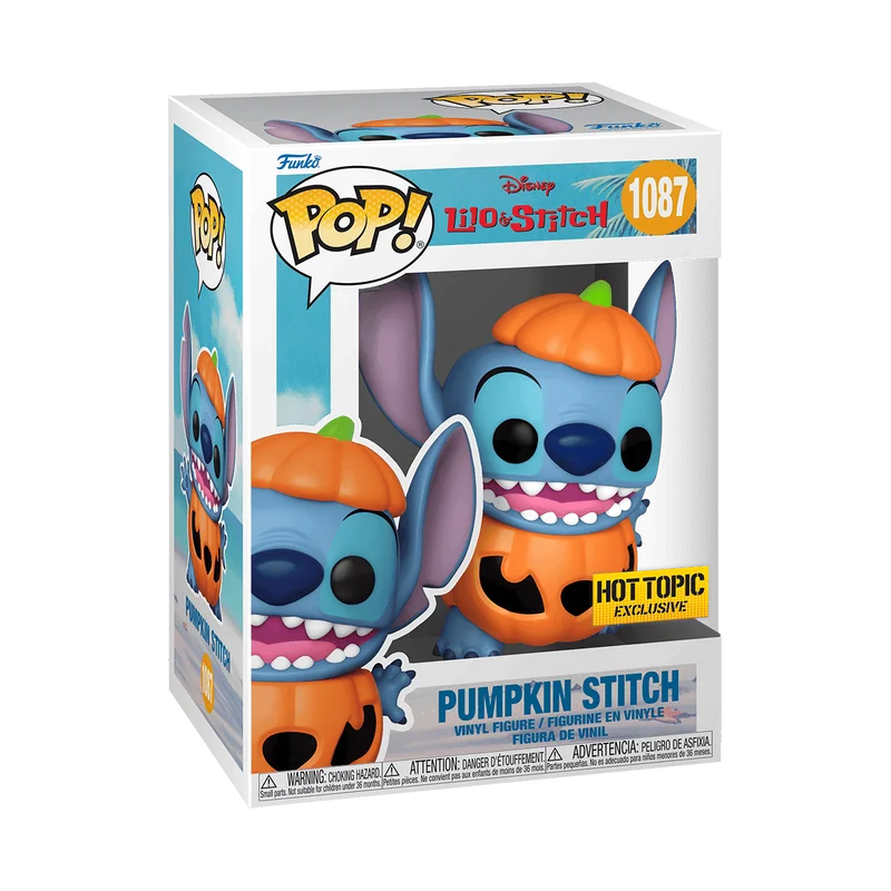 Pumpkin Stitch #1087 Funko Pop from Disney