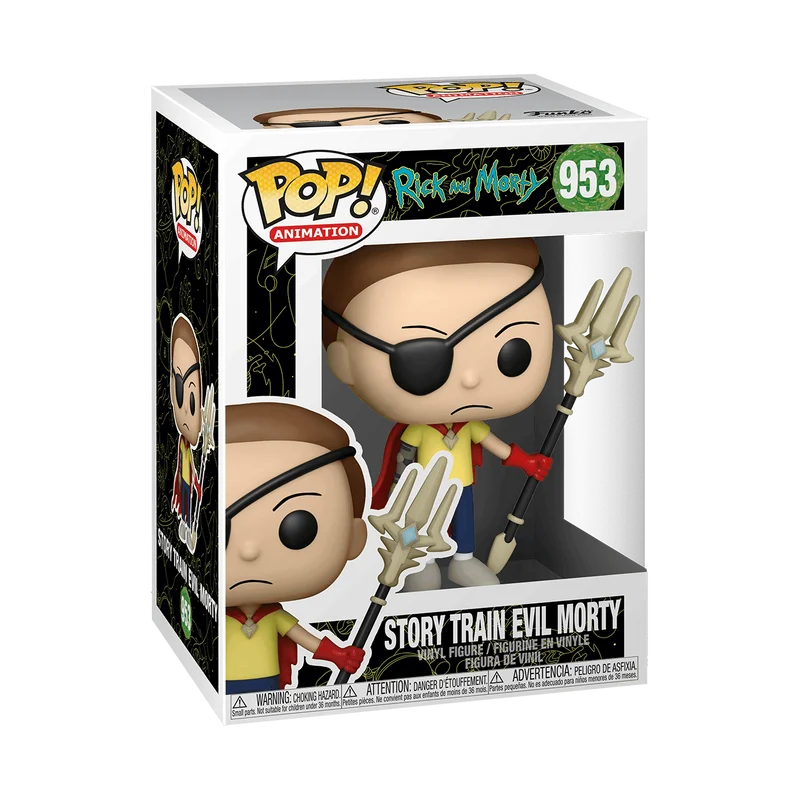 Story Train Evil Morty #953 Funko Pop from Rick and Morty