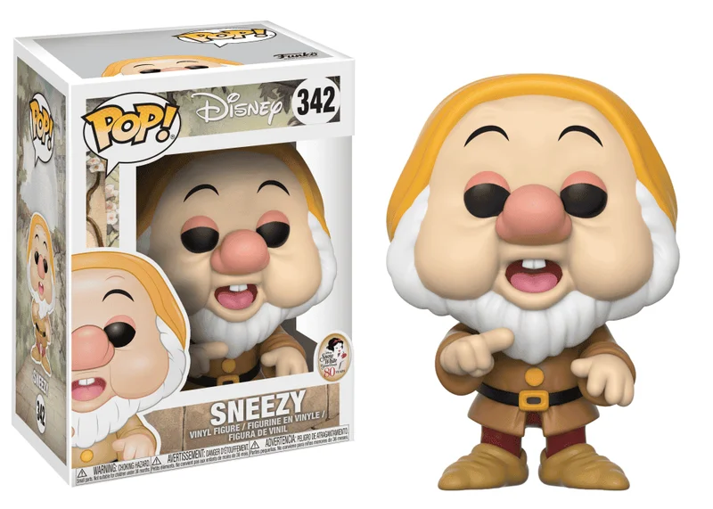 Sneezy #342 Funko Pop from Disney