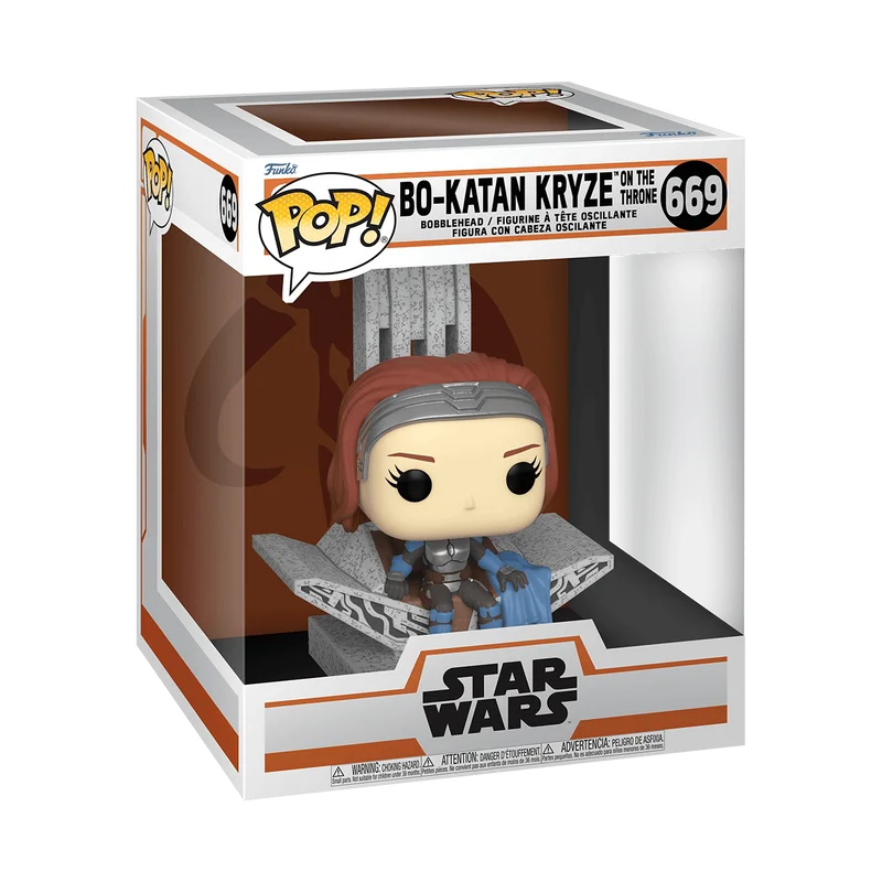 Bo-Katan Kryze on the Throne #669 Funko Pop from Star Wars