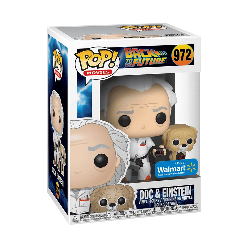 Doc & Einstein #972 Funko Pop from Back to the Future