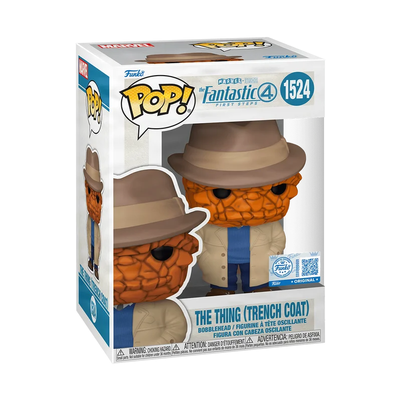 The Thing (Trench Coat) #1524 Funko Pop from The Fantastic 4 First steps