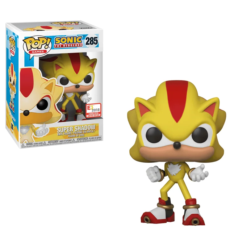 Super Shadow #285 Funko Pop from Sonic The Hedgehog