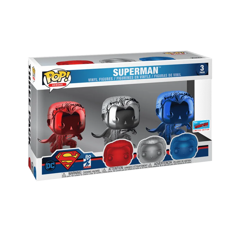 Superman #3 PACK Funko Pop from DC