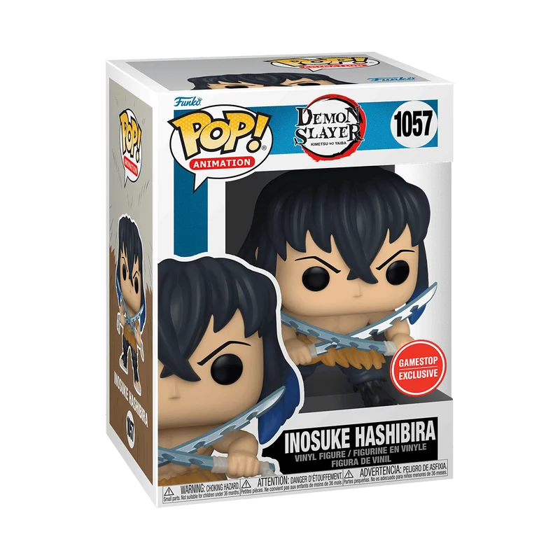 Inosuke Hashibira #1057 Funko Pop from Demon Slayer