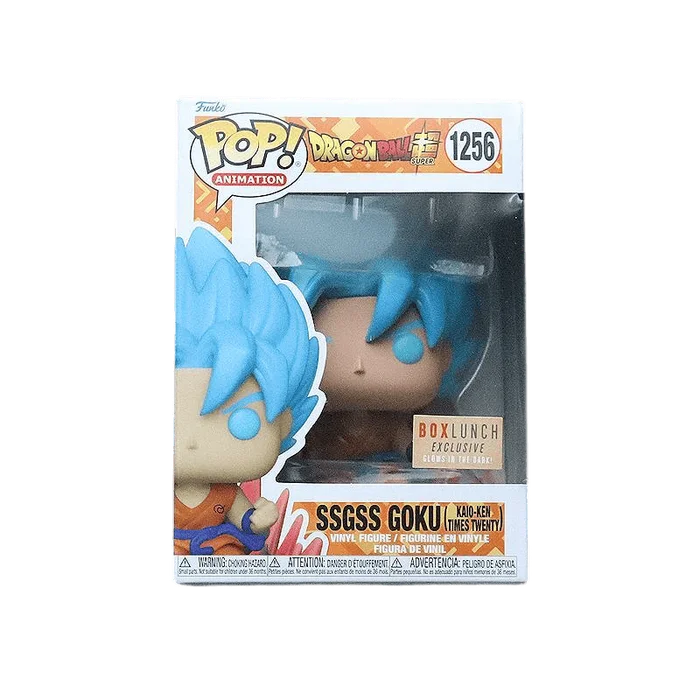SSGSS Goku (Kaio-Ken Times Twenty) #1256 Funko Pop from Dragon Ball Super