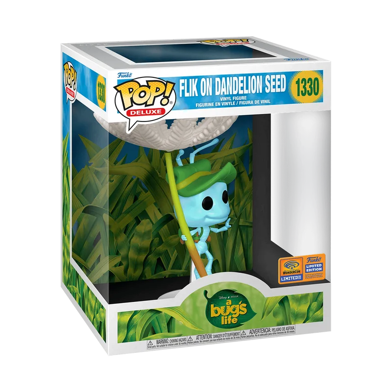 Flik on Dandelion Seed #1330 Funko Pop from Pixar