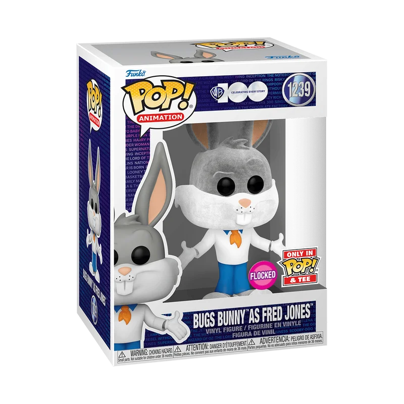 Bugs Bunny as Fred Jones #1239 Funko Pop from Looney Tunes