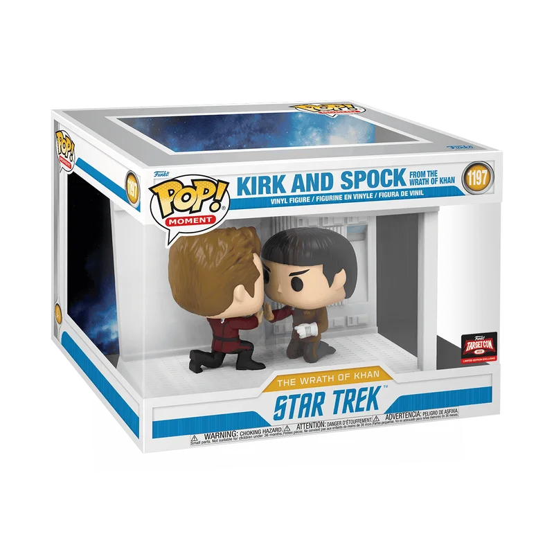 Kirk and Spock from The Wrath of Khan #1197 Funko Pop from Star Trek