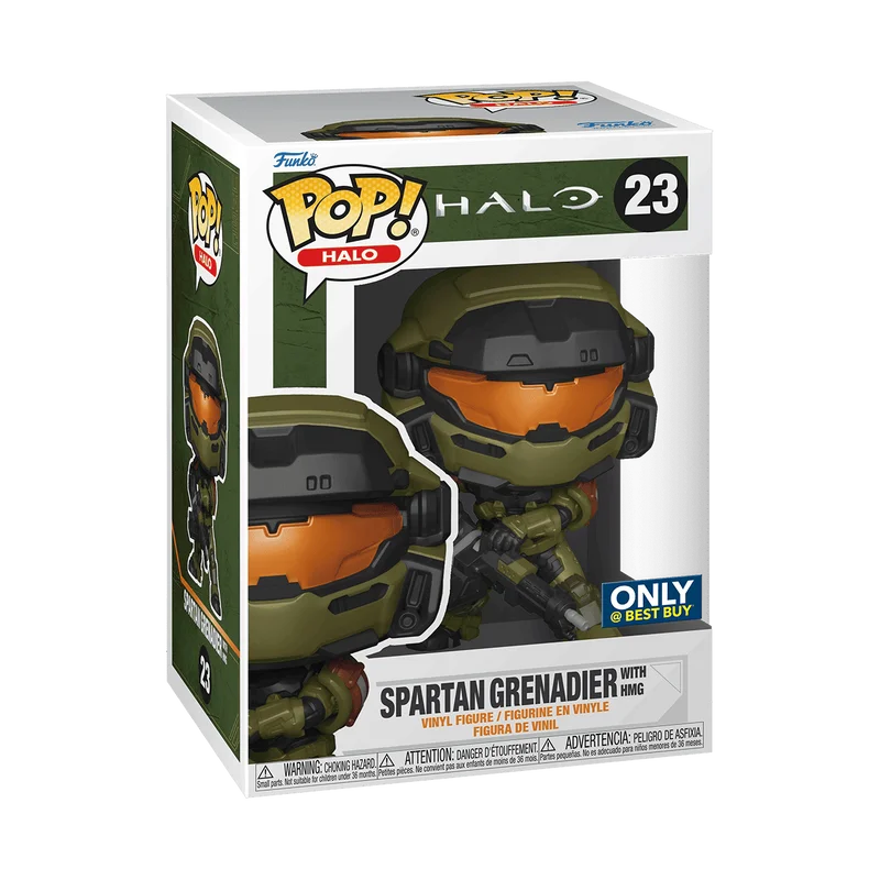 Spartan Grenadier with HMG #23 Funko Pop from Halo