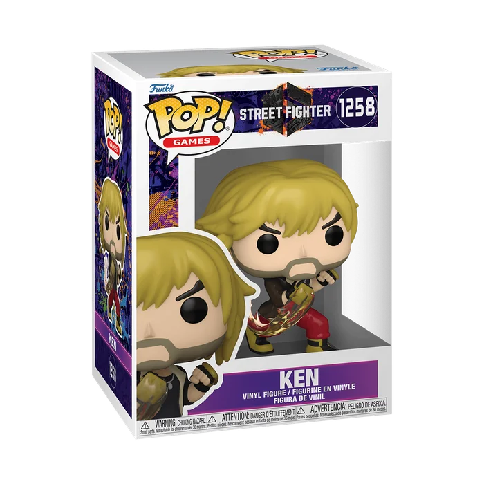 Ken #1258 Funko Pop from Street Fighter