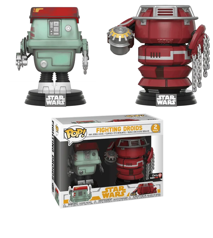Fighting Droids #2 PACK Funko Pop from Star Wars