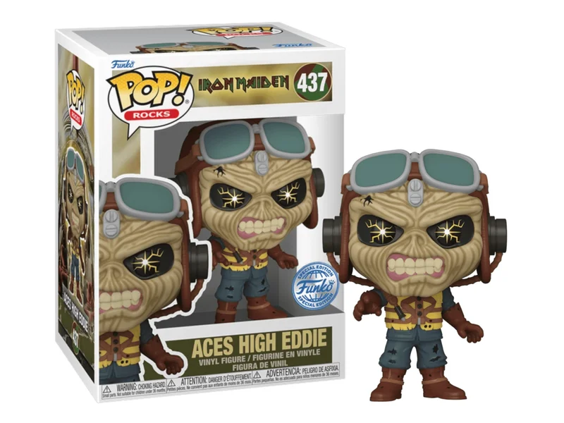 Aces High Eddie #437 Funko Pop from Iron Maiden
