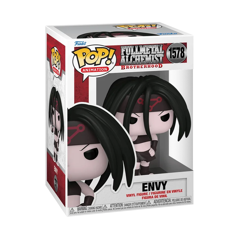 Envy #1579 Funko Pop from Fullmetal Alchemist Brotherhood