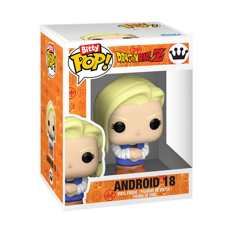 Android 18 Funko Pop from Dragon Ball Z