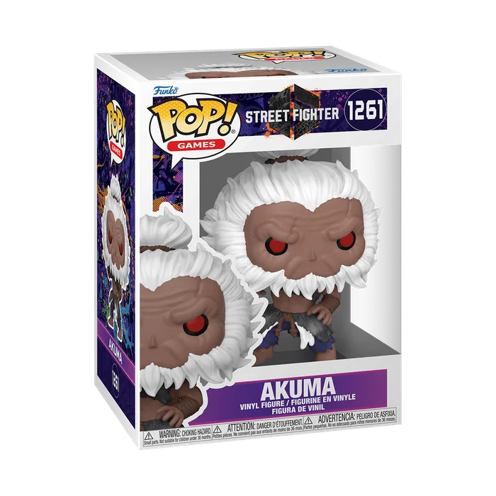 Akuma #1261 Funko Pop from Street Fighter