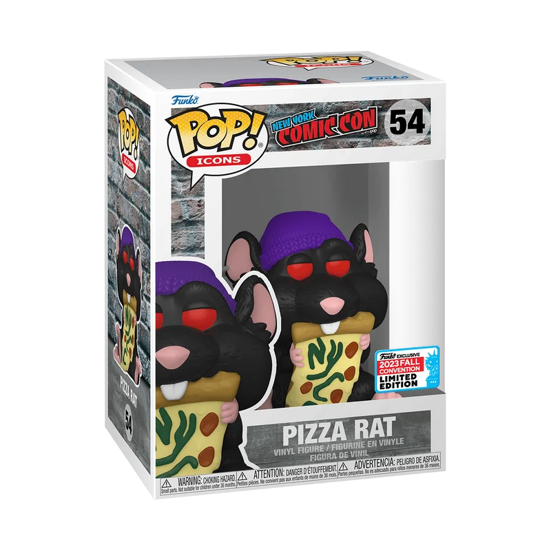 Pizza Rat #54 Funko Pop from New York Comic Con