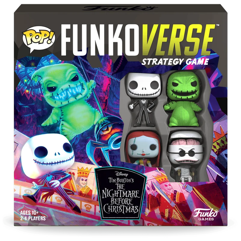 Funkoverse The Nightmare Before Christmas #4 PACK Funko Pop from Disney