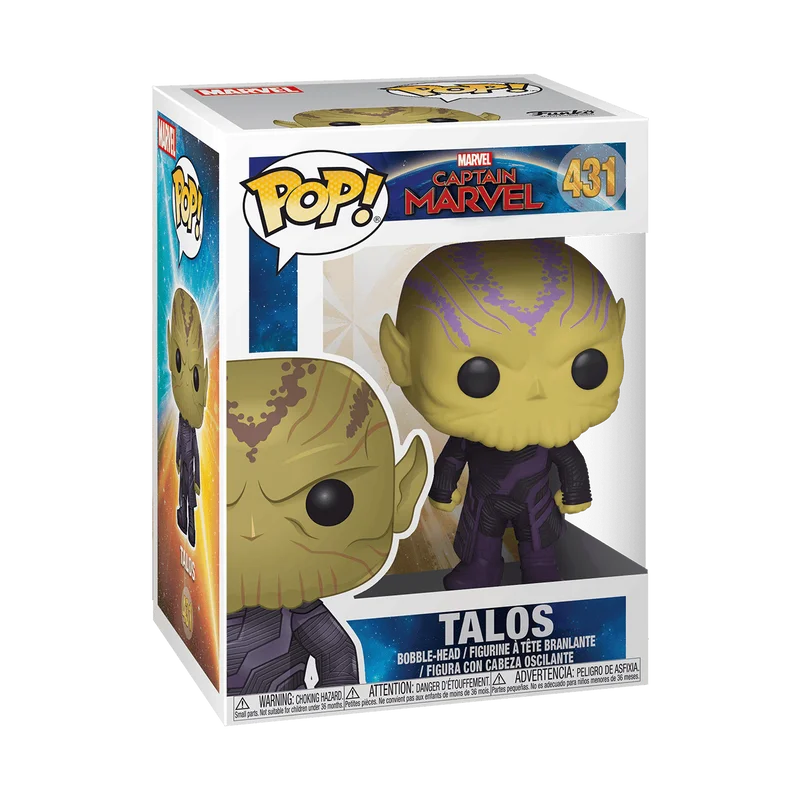Talos #431 Funko Pop from Captain marvel