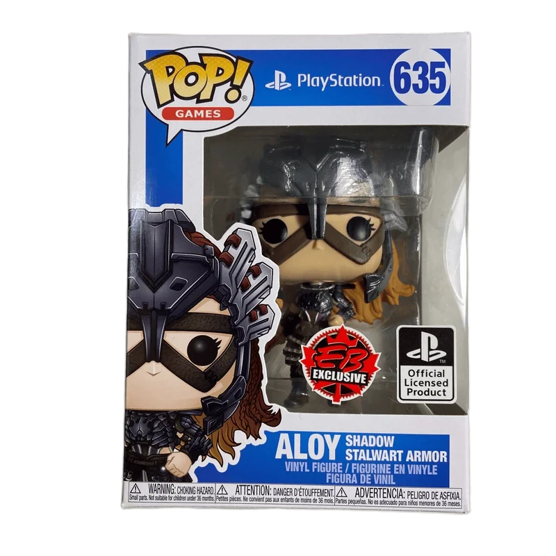 Aloy Shadow Stalwart Armor #635 Funko Pop from Horizon Zero Dawn