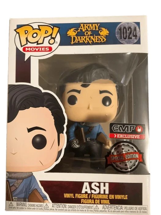 Ash #1024 Funko Pop from Army of Darkness