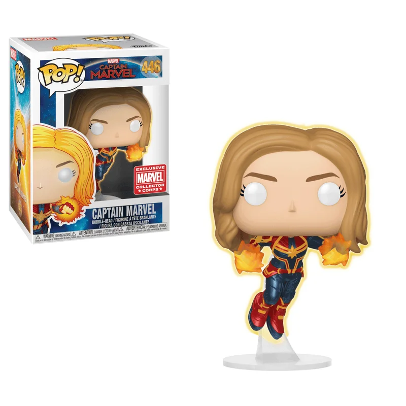 Captain Marvel #446 Funko Pop from Marvel